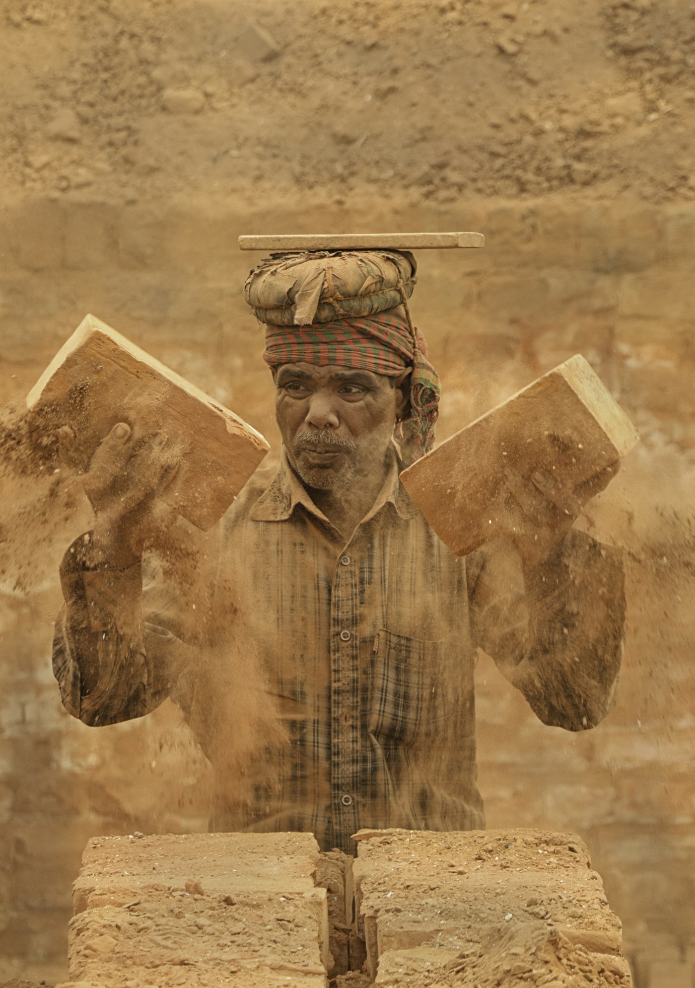 Ritratto di Luca Bianchi, capo muratore